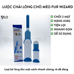 Lược Chải Lông Chó Mèo Fur Wizard, Làm Sạch Lông Thú Cưng Chỉ Trong 1 Nốt Nhạc – Không Cần Thay Lõi