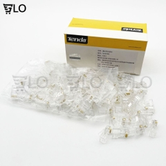 Combo 100 Đầu RJ-45 Cat5/5e Tenda Loại Tốt