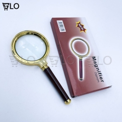 Kính Lúp 3D Magnifier 80mm Cầm Tay Giúp Nhìn Rõ Vật Nhỏ