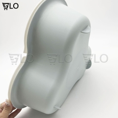 Bộ Rổ Đựng Ăn Lẩu 4 Ngăn 2 Tầng 34x12cm