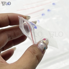 1 Kg Túi Nilon Khoá Zipper Miết Mép, Vuốt Miệng Ziplock Trong Suốt Chuyên Đóng Gói, Đựng Phụ Kiện, Quần Áo