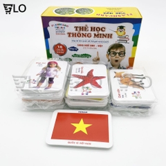 Bộ Thẻ Học 16 Chủ Đề Song Ngữ Anh Việt Có 416 Thẻ