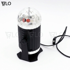 Đèn Led 7 Màu Hình Trụ Cảm Ứng Theo Nhạc, Nhỏ Gọn, Lung Linh Như Sân Khấu Mini
