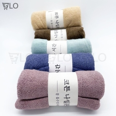 Khăn Tắm Hàn Quốc Mềm Mịn, Kích Thước 140x70cm, Mềm Mại – Thấm Hút Siêu Tốt – Chăm Sóc Làn Da Nhẹ Nhàng