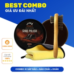 Xi Đánh Giày Ximo Đen, Không Màu, Nâu Cao Cấp Chính Hãng
