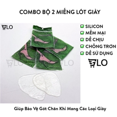 Combo Bộ 2 Miếng Lót Giày Cao Gót, Giày Bệt - Giảm Đau Chân – Tự Tin Sải Bước Suốt Cả Ngày Dài