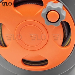 Bộ Vòi Rửa Xe, Tưới Cây Rulo Thu Cuộn Ống Nước Dây Dài 12m