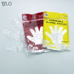 Bao Tay Nilon Dùng 1 Lần(Combo 100/200 Cái) - Sạch Sẽ – Tiện Dụng – Bảo Vệ Bàn Tay Mỗi Ngày