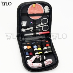 Bộ Kim Chỉ Khâu Gấp Gọn Cho Công Việc May Vá, Thêu Thùa, Đầy Đủ Vật Dụng Kèm Theo Như Hình