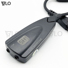 USB Sound Card Cao Cấp 5HV2 7.1 – Âm Thanh Đỉnh Cao, Dễ Dàng Sử Dụng