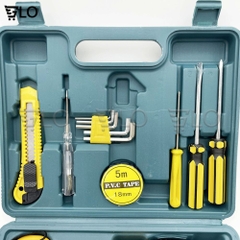 Bộ Đồ Nghề 15 Chi Tiết Đa Năng, Bộ Dụng Cụ Sửa Chữa Đa Năng Đồ Đạc Nhà, Điện, Xe Đầy Đủ Phụ Kiện Thông Dụng