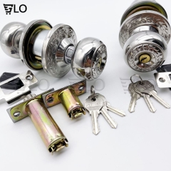 Ổ Khóa Cửa Việt Tiệp Tay Nắm Tròn 04206
