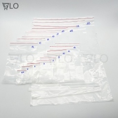 1 Kg Túi Nilon Khoá Zipper Miết Mép, Vuốt Miệng Ziplock Trong Suốt Chuyên Đóng Gói, Đựng Phụ Kiện, Quần Áo