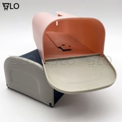 Hộp Dán Tường Đựng Túi Rác(22x8,5x7,5cm)