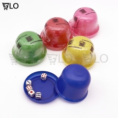 Đồ Chơi Lắc Xí Ngầu Cho Bé, Gồm Đồ Lắc Và 5 Xúc Xắc Nhỏ Gọn, Tiện Lợi