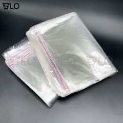 1 Kg Túi Nilon Keo Dán Miệng OPP Trong Suốt, Bọc Kiếng, Đóng Gói, Đựng Phụ Kiện, Quần Áo