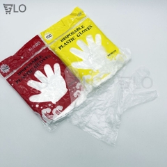 Bao Tay Nilon Dùng 1 Lần(Combo 100/200 Cái) - Sạch Sẽ – Tiện Dụng – Bảo Vệ Bàn Tay Mỗi Ngày