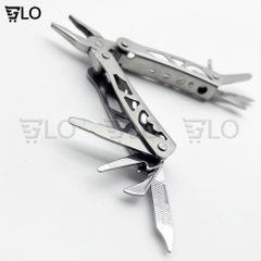 Kềm Thép Đa Năng 11.5cm, Gồm Tua Vít, Cưa, Dao, Dũa, Dùi, Mở Nắp Chai,..., Nhỏ Gọn Phù Hợp Đi Phượt