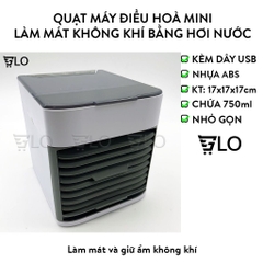Máy Điều Hoà Mini, Quạt Máy Mini Làm Mát Không Khí Bằng Hơi Nước