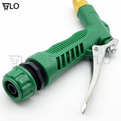Vòi Xịt Tăng Áp Lực Nước Nhựa Màu Xanh - Nhỏ Gọn, Mạnh Mẽ, Xịt Sạch Mọi Ngóc Ngách