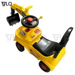 [Hỏa Tốc HCM] Xe Cần Cẩu Chòi Chân Cho Bé Cỡ Lớn Có Nhạc Tải trọng 35kg