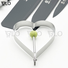 Bộ Dao 5 Món Buck-T Bằng Thép Không Gỉ Đen Nhám Cao Cấp