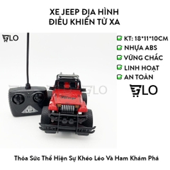 Xe Jeep Địa Hình Điều Khiển Từ Xa Cho Bé