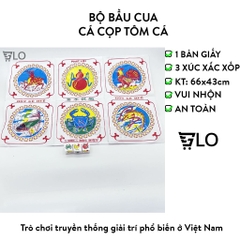 Bộ Bầu Tôm Cua Cá Truyền Thống – Không Khí Tết Thêm Rộn Ràng, Vui Vẻ Bên Gia Đình