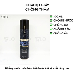 Chai Xịt Giày Chống Thấm Nước Sneaker Protector XIMO Cao Cấp 300ml