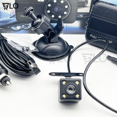 Camera Hành Trình X004 Full HD 1080p, 2 Camera Trước Và Sau