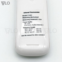 Máy Nhiệt Kế Đo Trán Hồng Ngoại Điện Tử Infrared Thermometer CK- T1803/CK-1502, Súng Bắn Nhiệt Độ Đo Tai Cho Bé