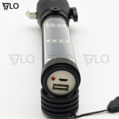 Đèn Pin Đa Năng T08 Dùng Năng Lượng Mặt Trời