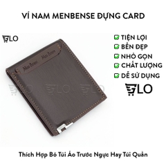 Ví Nam Menbense Đựng Card Thẻ ATM Siêu Nhỏ Gọn
