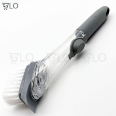 Cây Cọ Chà Rửa Xoong 2 in 1 Có Chổ Đựng Xà Phòng