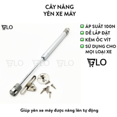 Cây Ben Hơi Đội Nâng Trợ Lực Yên Xe Máy, Ty Xylanh Thủy Lực Chống Cánh Cửa Tủ Tự Động