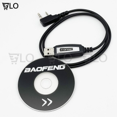 Dây Cáp Lập Trình Bộ Đàm Baofeng Cáp Cài Đặt Tần Số Bộ Đàm