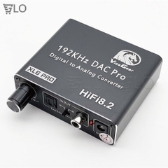 Bộ Vinagear XL6 Pro Chuyển Quang Optical Sang Audio(Digital Sang Analog) Chính Hãng Cao Cấp, Có Nút Điều Chỉnh Âm Lượng