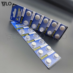1 Vỉ 10 Viên Pin AG13, LR44, A76 Alkaline - Nhỏ Gọn, Bền Lâu, Đáng Tin Cậy