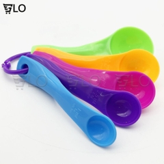 Bộ Thìa Đong 5 Chiếc Định Lương Dung Dịch, Muỗng Đong Gia Vị Nhà Bếp, Làm Bánh Ngọt