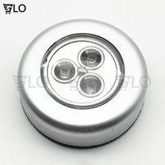 Bóng Đèn Led Dán Tường Thông Minh 3 Bóng Trang Trí Tủ Quần Áo, Nhà Bếp Stick Touch Lamp