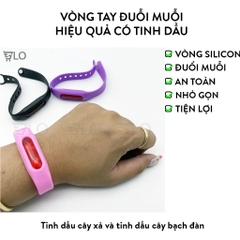Vòng Tay Đuỗi Muỗi Hiệu Quả Có Tinh Dầu