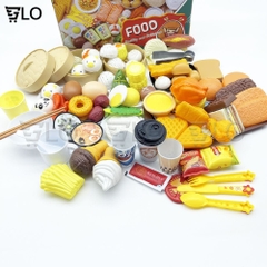 Bộ Đồ Chơi Nấu Ăn 88 Món Đầy Đủ Chi Tiết Thoả Sức Chế Biến Cho Các Đầu Bếp Tương Lai