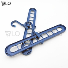 Móc Treo Quần Áo Đa Năng 9 Lỗ - Nhựa Cao Cấp, Tiết Kiệm Diện Tích, Kích Thước 33.5x7.5cm