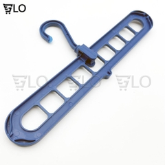 Móc Treo Quần Áo Đa Năng 9 Lỗ - Nhựa Cao Cấp, Tiết Kiệm Diện Tích, Kích Thước 33.5x7.5cm
