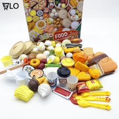 Bộ Đồ Chơi Nấu Ăn 88 Món Đầy Đủ Chi Tiết Thoả Sức Chế Biến Cho Các Đầu Bếp Tương Lai