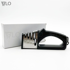 Dụng Cụ Mài Dao Kéo 4 In 1 Cao Cấp Thép Không Gỉ, Giúp Mài Nhanh, Siêu Sắc Bén, Lưỡi Mài Phủ Gốm Ceramic
