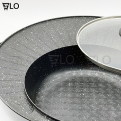 [Hỏa Tốc HCM] Chảo Lẩu Nướng Điện Tròn 2 Ngăn 2 In 1 Cao Cấp