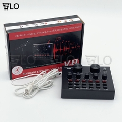 Sound Card V8 Bluetooth, Chuyên Hát Thu Âm, Livestream, Karaoke