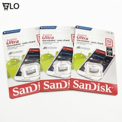 Thẻ Nhớ Chính Hãng Sandisk 32gb Ultra 80mb/S