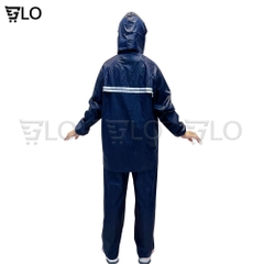 Áo Mưa Bộ Vải Dù Có Phản Quang, Siêu Bền Không Thấm Nước, Đủ Size Từ M Đến 7XL Hàng Sundo